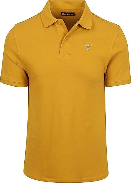 Barbour Pique Poloshirt Ochre Gelb - Größe XXL günstig online kaufen
