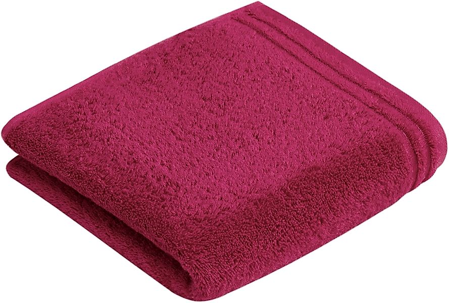 Vossen Badetuch "Calypso Feeling" mit schmaler Bordüre, aus 100% hochwerter günstig online kaufen