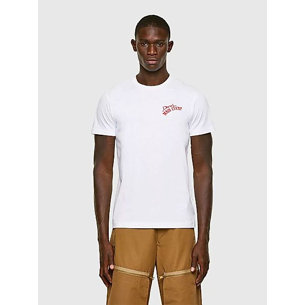 Diesel Diegos K15 Kurzärmeliges T-shirt 2XL Bright White günstig online kaufen