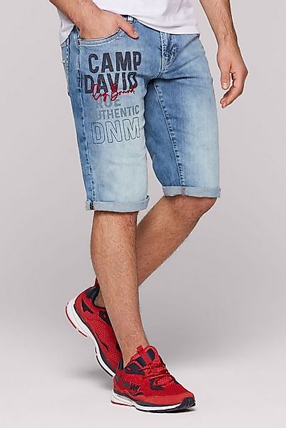 CAMP DAVID Jeansshorts mit Turn-Up Saum günstig online kaufen