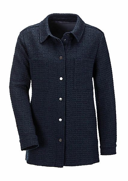 GOLDNER Hemdbluse "Kurzgröße Hemdjacke" Seitennahtschlitze günstig online kaufen