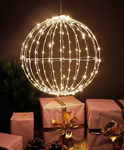 Arnusa LED Kugelleuchte Weihnachtsbeleuchtung Leuchtkugel 30 günstig online kaufen