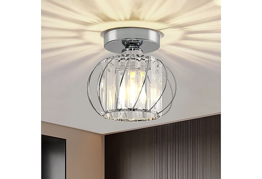 POPOLIC Deckenleuchte Moderne Kristall-Deckenlampe, Mini-Deckenleuchten aus günstig online kaufen