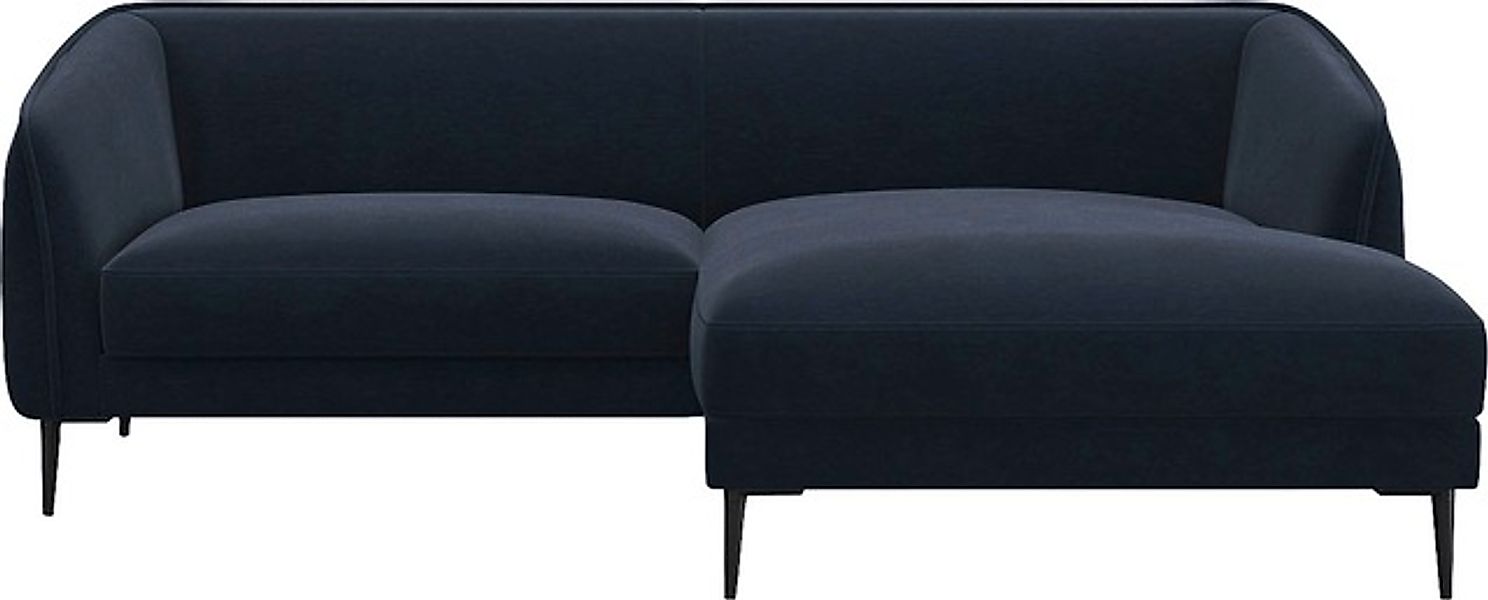 FLEXLUX Ecksofa »Belle Designsofa, bequem durch Kaltschaum im Sitz, OTTOs C günstig online kaufen
