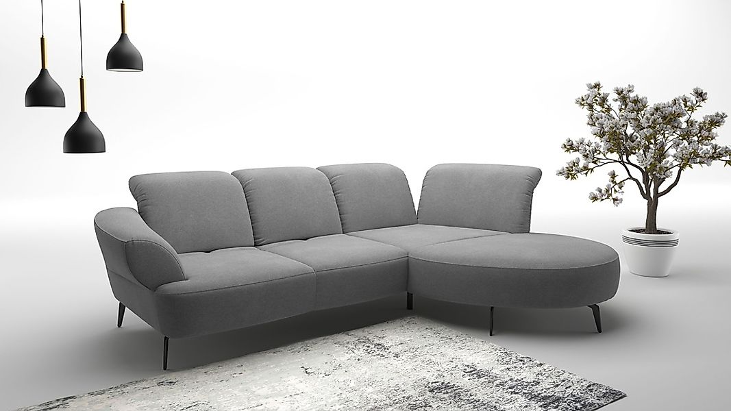 sit&more Ecksofa "Dance", inkl.System Click&Seat und Sitztiefenverstellung günstig online kaufen