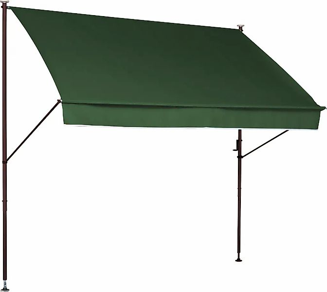 Angerer Freizeitmöbel Klemmmarkise "Style", BxH: 400 x 225-275 cm, Ausfall günstig online kaufen