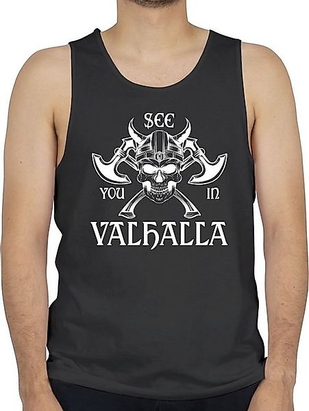 Shirtracer Tanktop See you in Valhalla Wikinger & Walhalla Herren günstig online kaufen