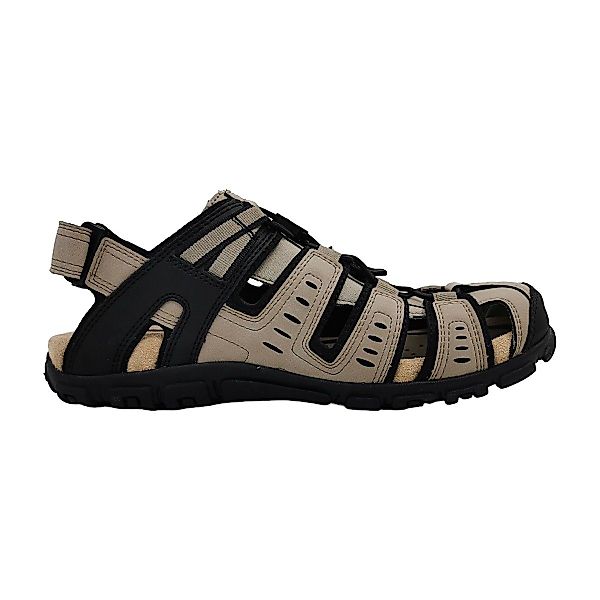 Geox Wanderschuhe Lederimitat Trekkingsandale günstig online kaufen
