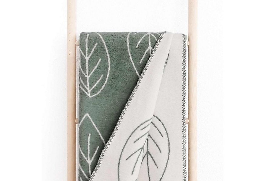 Wohndecke warme Wolldecke aus Baumwolle, 150x200cm für Erwachsene, RIEMA Ge günstig online kaufen