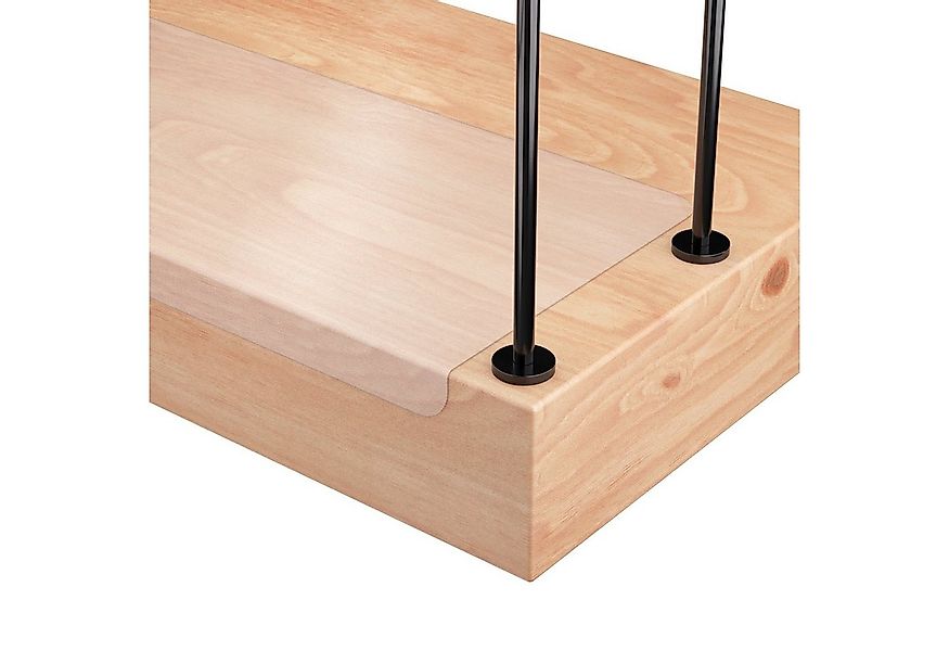 sossai® Stufenmatte Treppenschutz Folie transparent und selbstklebend, Rech günstig online kaufen