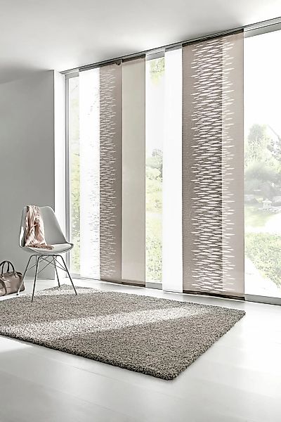 heine home Schiebegardine Paneelwagen 1 Stk. tlg. günstig online kaufen