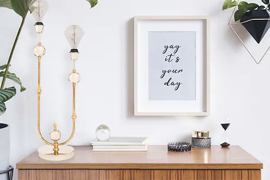 Kayoom Tischleuchte »Cosima« E27 1 Stk. edles Design, hochwertig, stilvoll günstig online kaufen