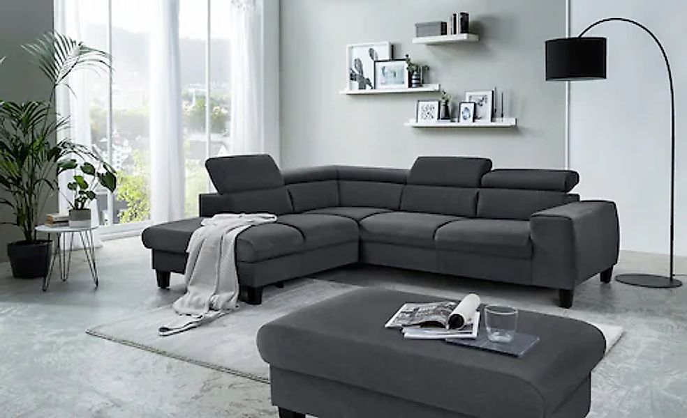 COTTA Polstergarnitur »Morven L-Form«, (Set), Set bestehend aus: Ecksofa mi günstig online kaufen