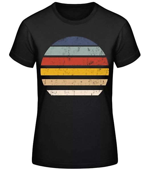 Retro Sonnenuntergang 1 · Frauen Basic T-Shirt günstig online kaufen