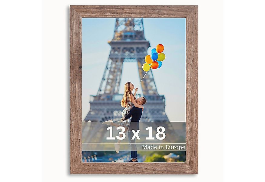 Victor (Zenith) Bilderrahmen Klee, Bilderrahmen Braun 13x18 cm, Bilderrahme günstig online kaufen