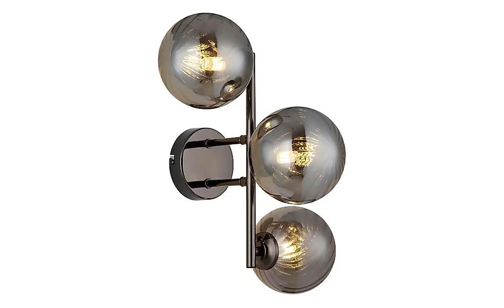 Globo Lighting Wandleuchte   ¦ schwarz ¦ Maße (cm): B: 36 H: 25 Lampen & Le günstig online kaufen
