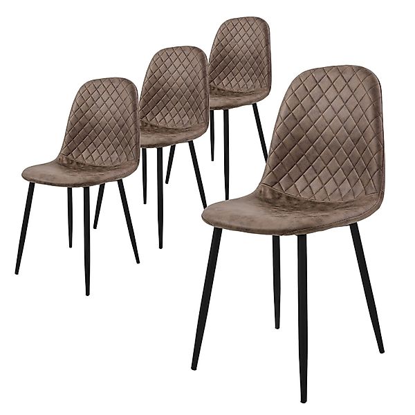 ML-DESIGN Polsterstuhl Esszimmerstuhl mit Rückenlehne, Polsterstuhl günstig online kaufen