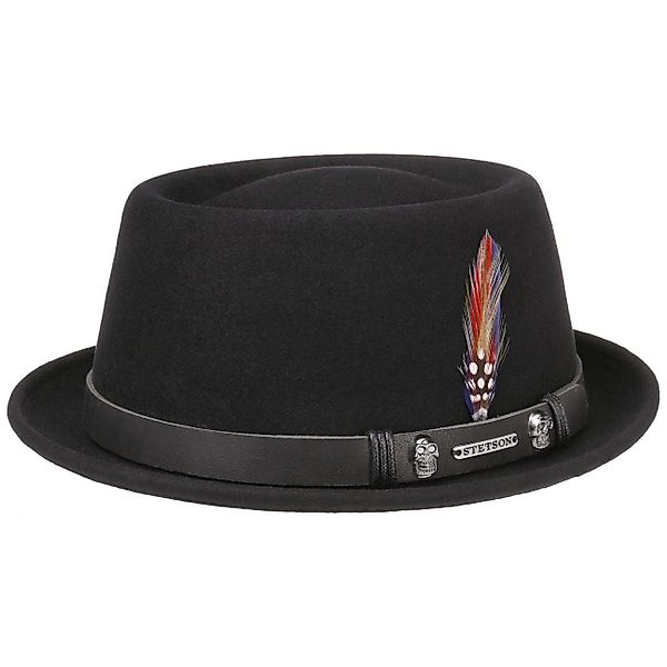 Stetson Fedora (1-St) Wollfilzhut mit Lederband günstig online kaufen