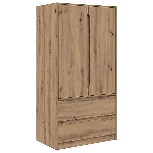 vidaXL Badezimmerschrank mit Speicher Artisan-Eiche 79,5 x 49 x 156 cm 3406 günstig online kaufen