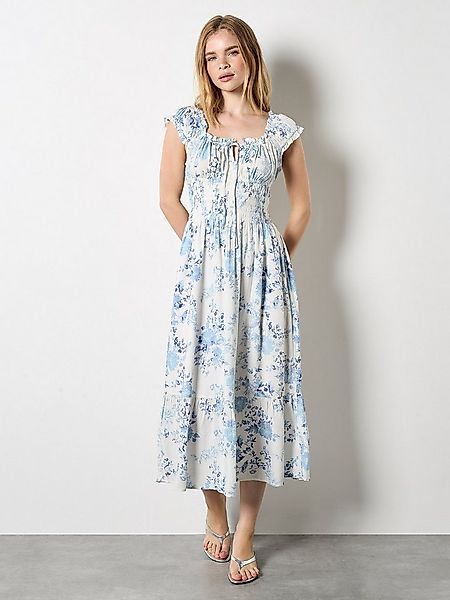 Apricot Druckkleid günstig online kaufen