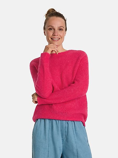Lieblingsstück Strickpullover "Babro", Rundhals mit Alpakawolle günstig online kaufen