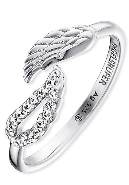 Engelsrufer Silberring Doppel-Flügel, mit Zirkonia (synth) günstig online kaufen