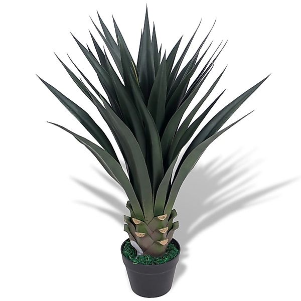 vidaXL Künstliche Yucca-Pflanze mit Topf 85 cm Grün günstig online kaufen