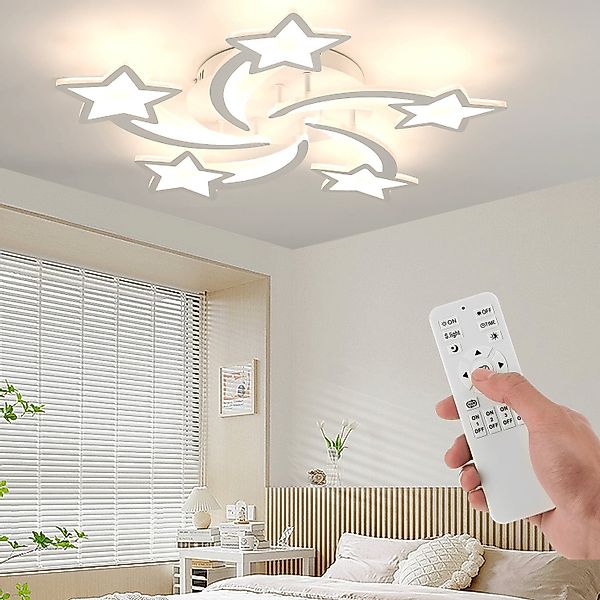 oyajia Deckenleuchte Moderne LED Deckenleuchte, 30/80W günstig online kaufen