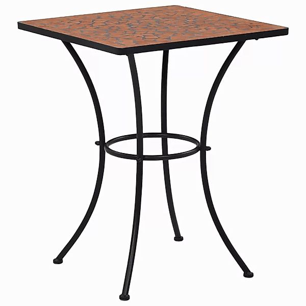 3-tlg. Bistro-set Mosaik Keramik Terrakotta günstig online kaufen