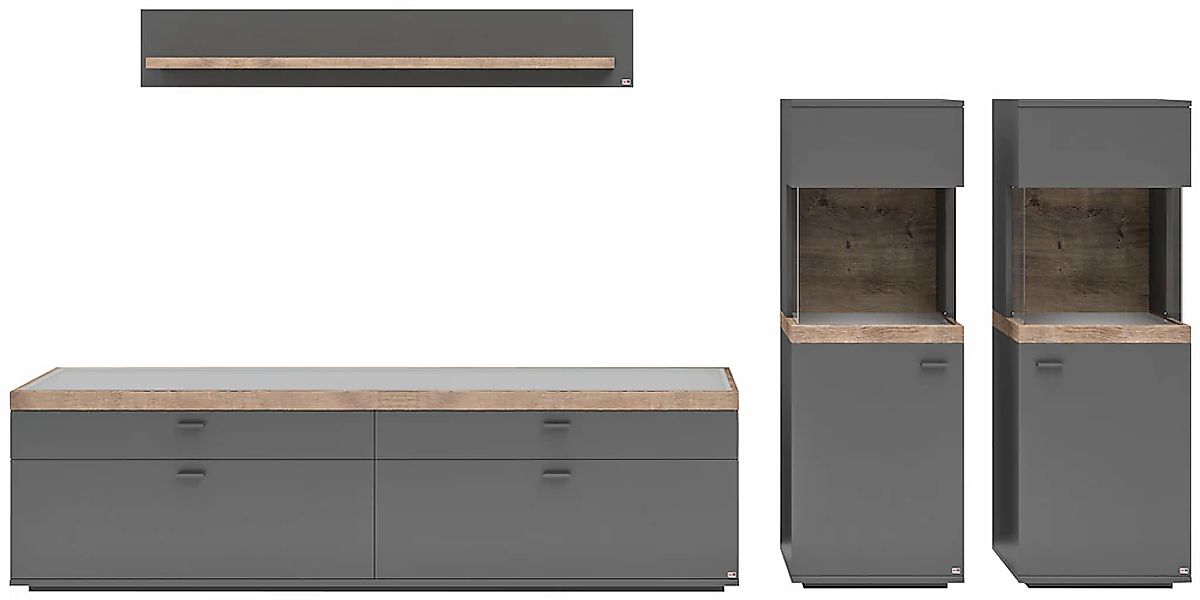 set one by Musterring Wohnwand "Lancaster" günstig online kaufen