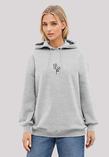 F4NT4STIC Kapuzenpullover "Handdrawn Flower Pink Bestickt", Premium Qualitä günstig online kaufen
