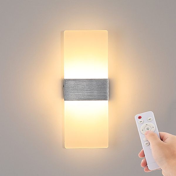 oyajia Wandleuchte 12W Dimmbar LED Wandleuchte günstig online kaufen