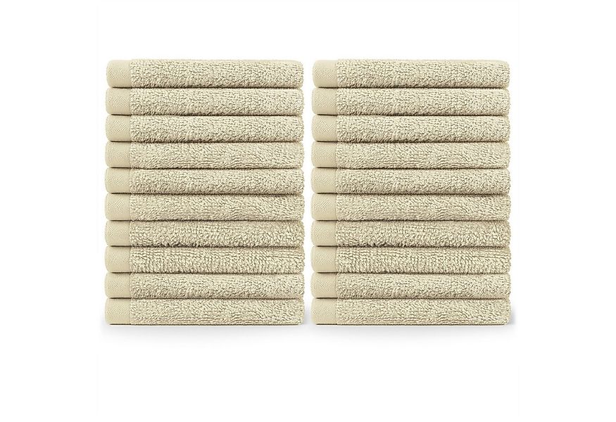 Blumtal Gästehandtücher 30x30cm - weich und saugstark, Frottee (24-St), 12e günstig online kaufen