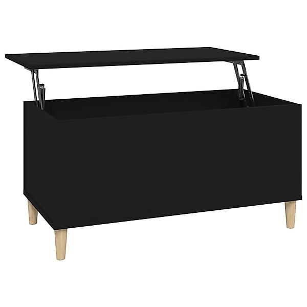 vidaXL Couchtisch Couchtisch Schwarz 90x44,5x45 cm günstig online kaufen