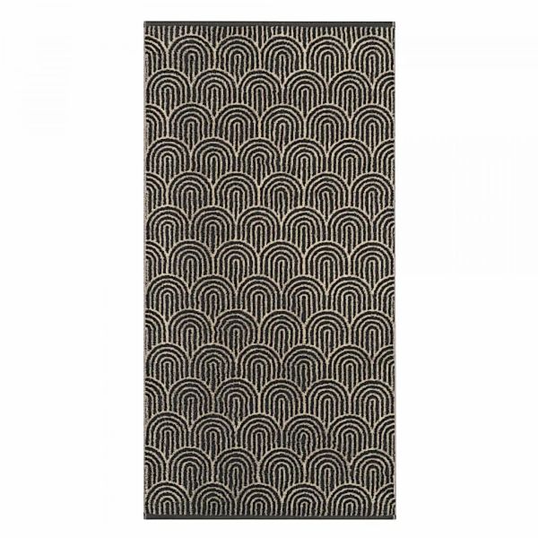Cawö Handtücher Maison Blätter 6267 - Farbe: basalt - 37 - Duschtuch 70x140 günstig online kaufen