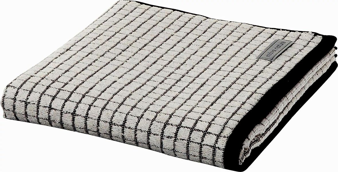 Möve Duschtücher Eden Kästchenstruktur, Walkfrottier (1-St), günstig online kaufen