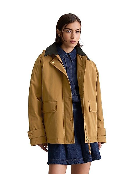 Marc O'Polo DENIM Kurzmantel aus Waxed-ORganic-Cotton-Nylon-Mix günstig online kaufen