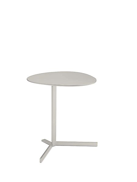 Birdy Kiesel Beistelltisch oval weißbeige H: 45cm günstig online kaufen