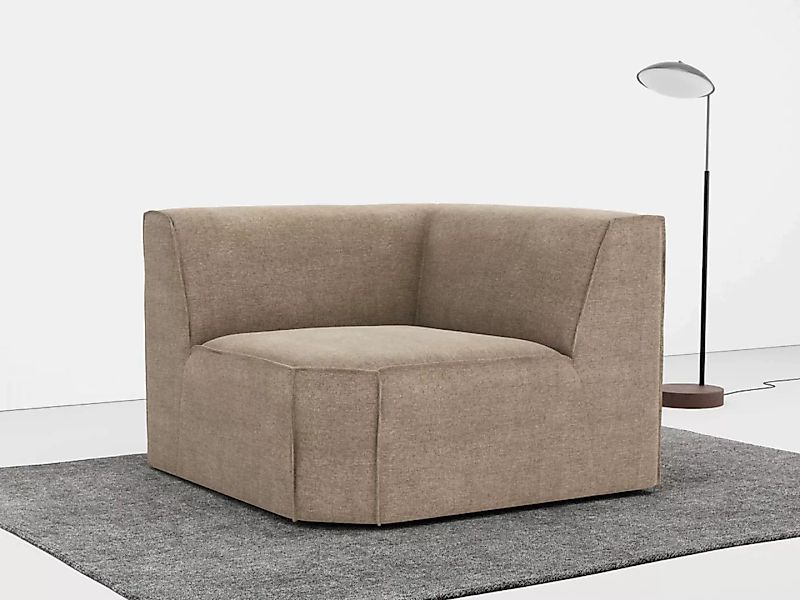 RAUM.ID Sofa-Eckelement "Norvid", modular, wahlweise mit Kaltschaum, Komfor günstig online kaufen