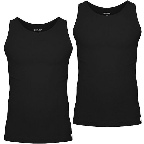 MUSTANG Ripptanktop Tanktop "Worker Rib" (Set, 2-tlg., 2er-Pack) OEKO-TEX® günstig online kaufen