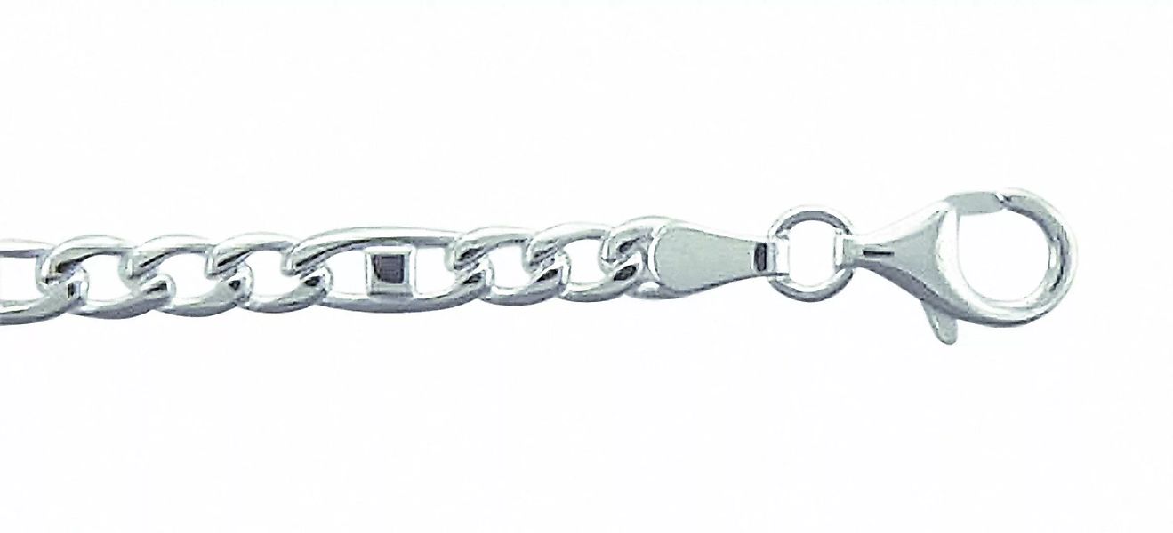 Adelia´s Silberarmband "925 Silber Fantasie Armband 19 cm Ø 4 mm", Silbersc günstig online kaufen