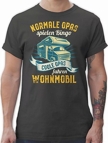 Shirtracer T-Shirt Normale Opas spielen Bingo - Coole Opas fahren Wohnmobil günstig online kaufen