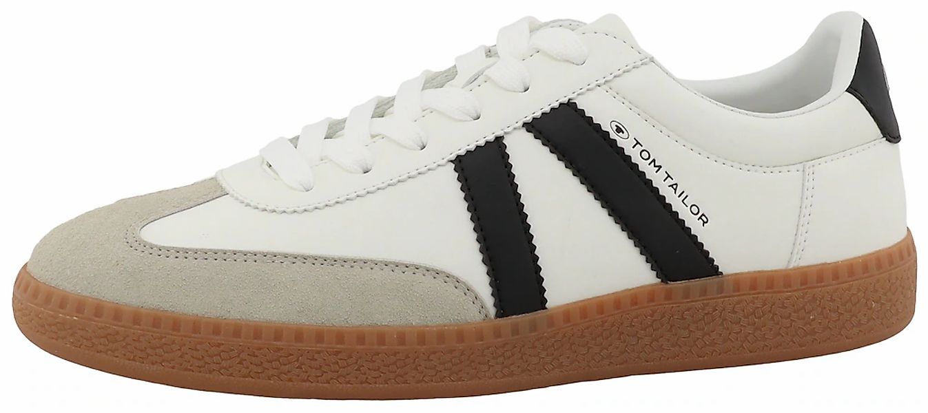 TOM TAILOR Sneaker "Kauthar" Freizeitschuh, Halbschuh, Schnürschuh mit Kont günstig online kaufen