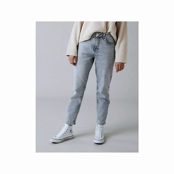 OPUS 5-Pocket-Jeans grau regular fit (1-tlg) günstig online kaufen