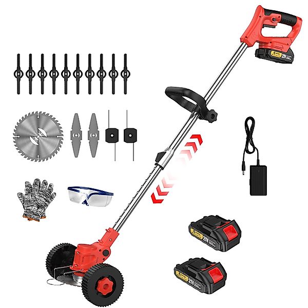 CONENTOOL Akku-Rasentrimmer 21V Elektro-Rasentrimmer, 15 cm günstig online kaufen