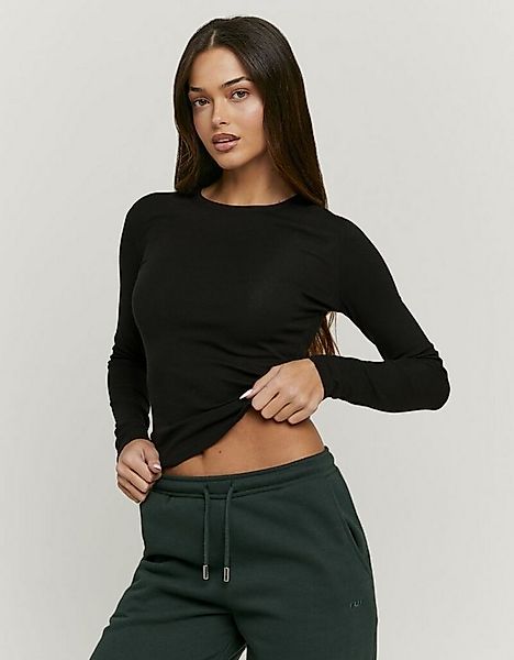 Tally Weijl Langarmshirt STSCOBELGI Baumwollmischung, Basic Longsleeve mit günstig online kaufen