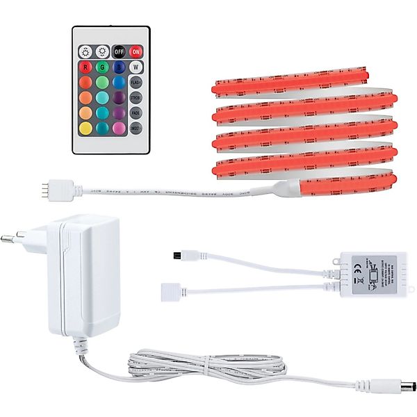 Paulmann SimpLED LED Strip COB Komplettset 1,5 m Mehrfarbig 12W günstig online kaufen