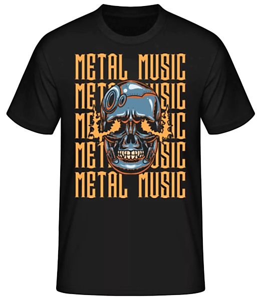 Metal Music · Männer Basic T-Shirt günstig online kaufen