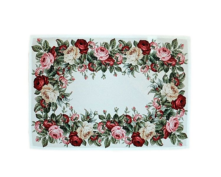 texpot Tischdecke mit Druckmotiv Rosen Mitteldecke Tischläufer (1-tlg) günstig online kaufen