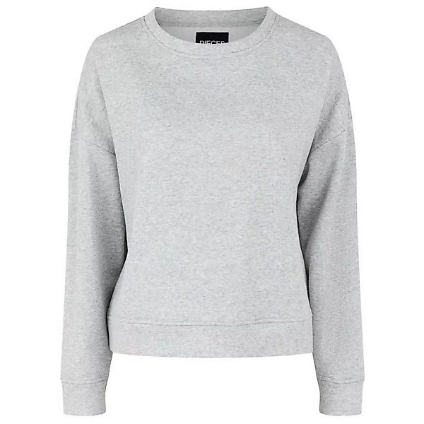 Pieces Chilli Sweatshirt 2XL Light Grey Melange günstig online kaufen